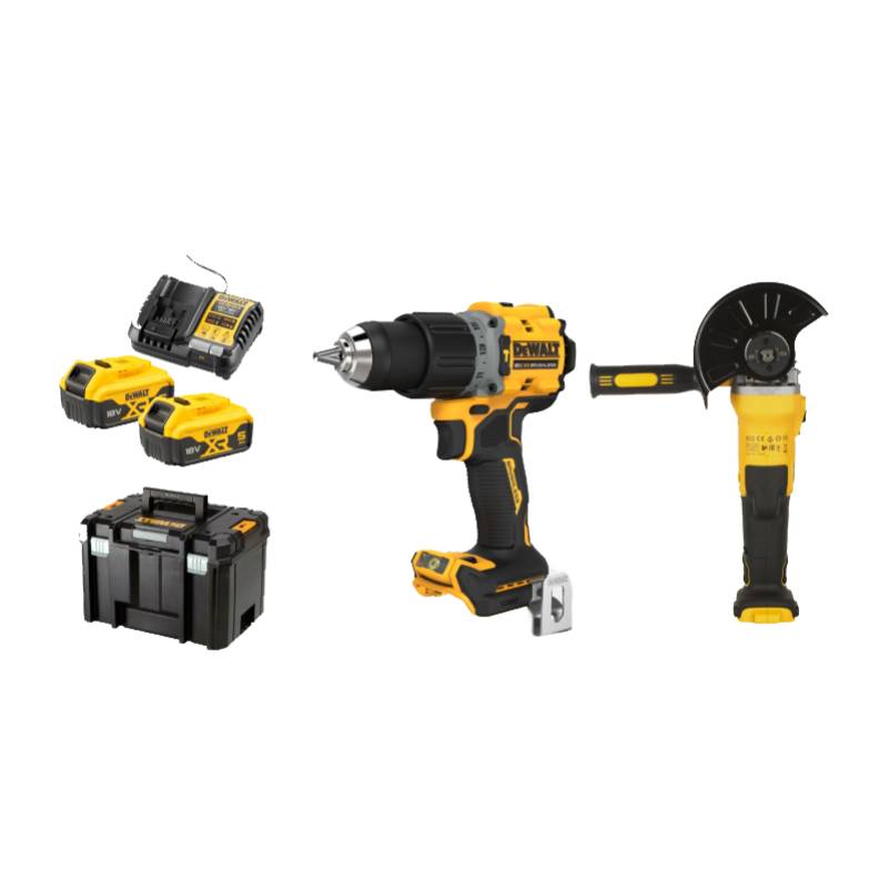 Set intrumente Dewalt DCK2026P2T 18V 2x5Ah TSTAK